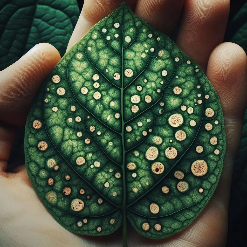 Leaf Spot, a Bacterial Disease