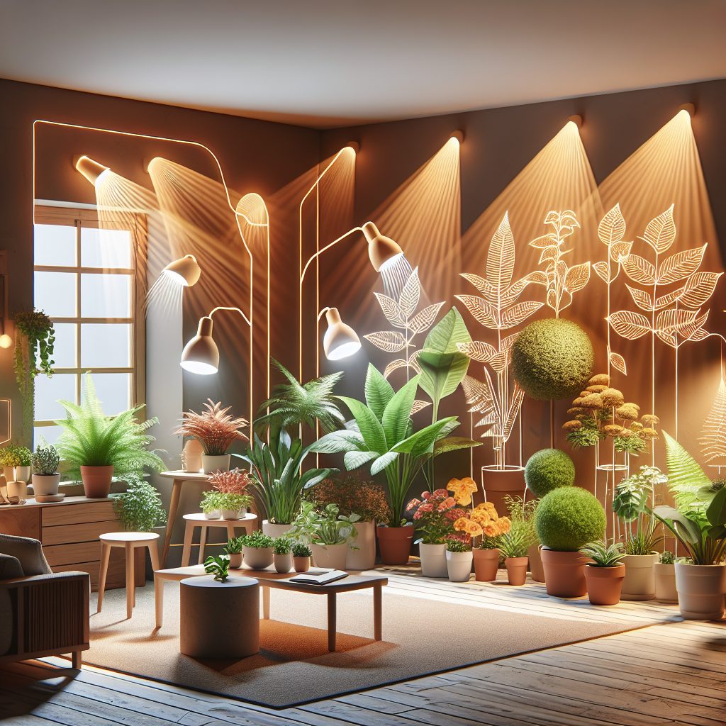 Cara Mengatur Pencahayaan Buatan agar Tanaman Indoor Tumbuh Optimal