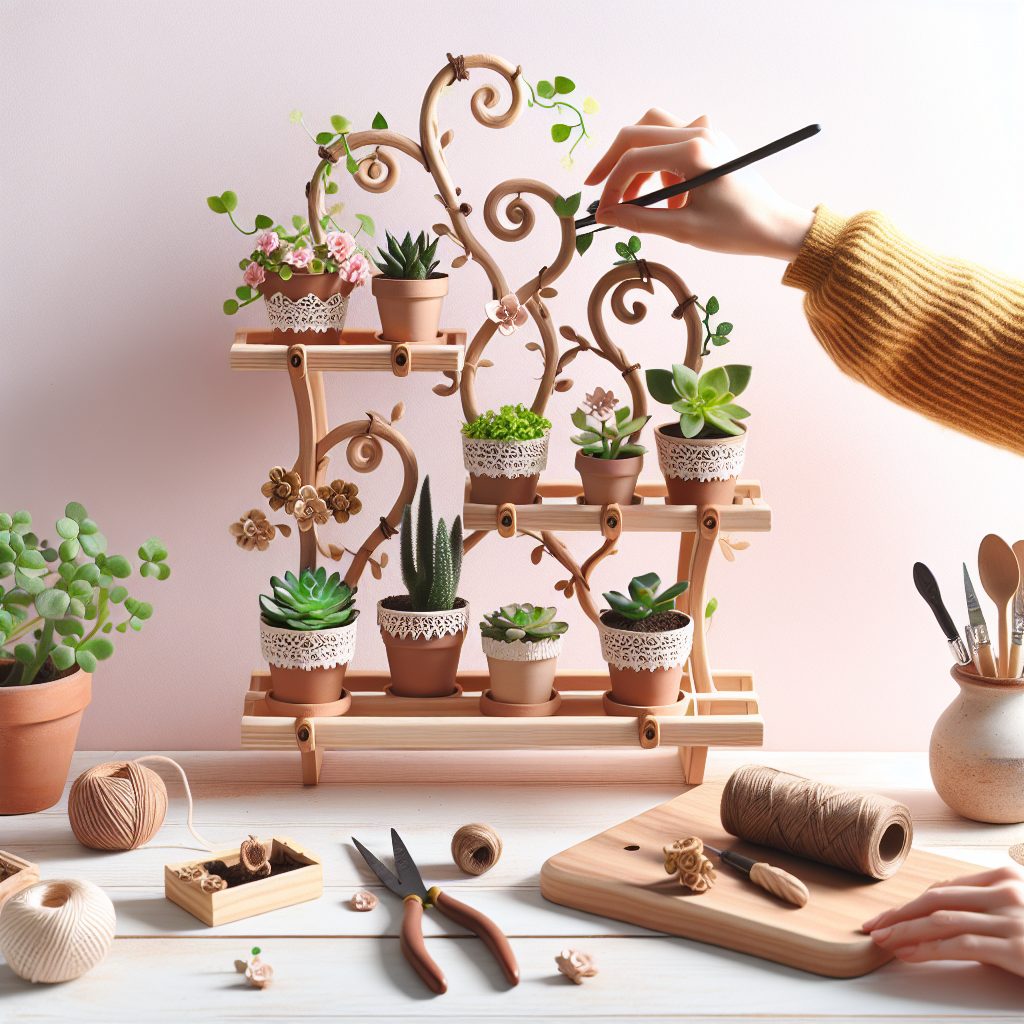 Inspirasi Rak Tanaman Hias DIY yang Cantik dan Mudah Dibuat