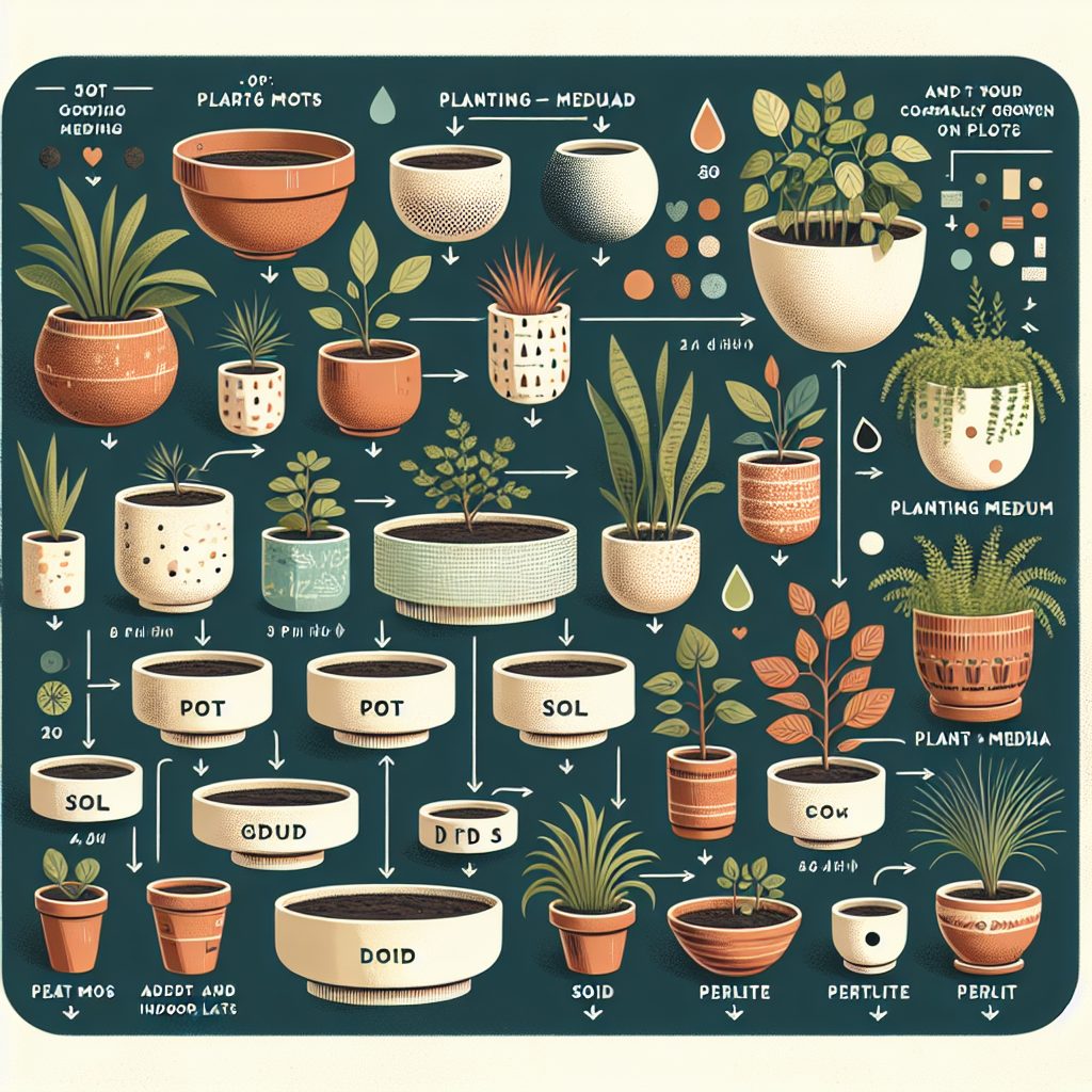 Tips Memilih Pot dan Media Tanam yang Tepat untuk Tanaman Indoor